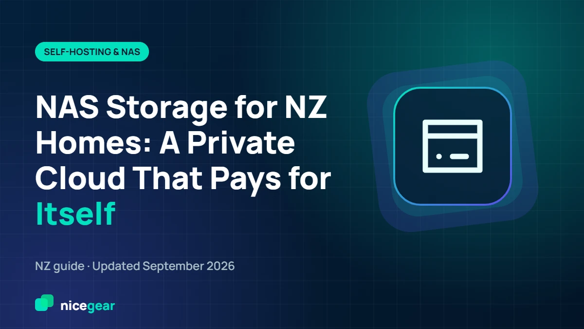 NAS storage for home users in New Zealand: guide to choosing a home NAS, drives and RAID
