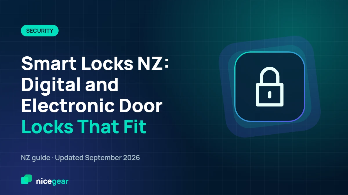 Smart lock NZ guide: digital and electronic door locks that fit NZ doors