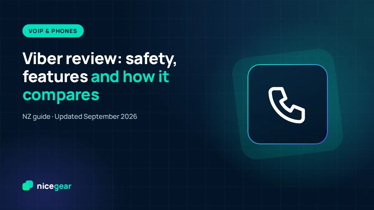 Messaging and calling app illustration representing Viber