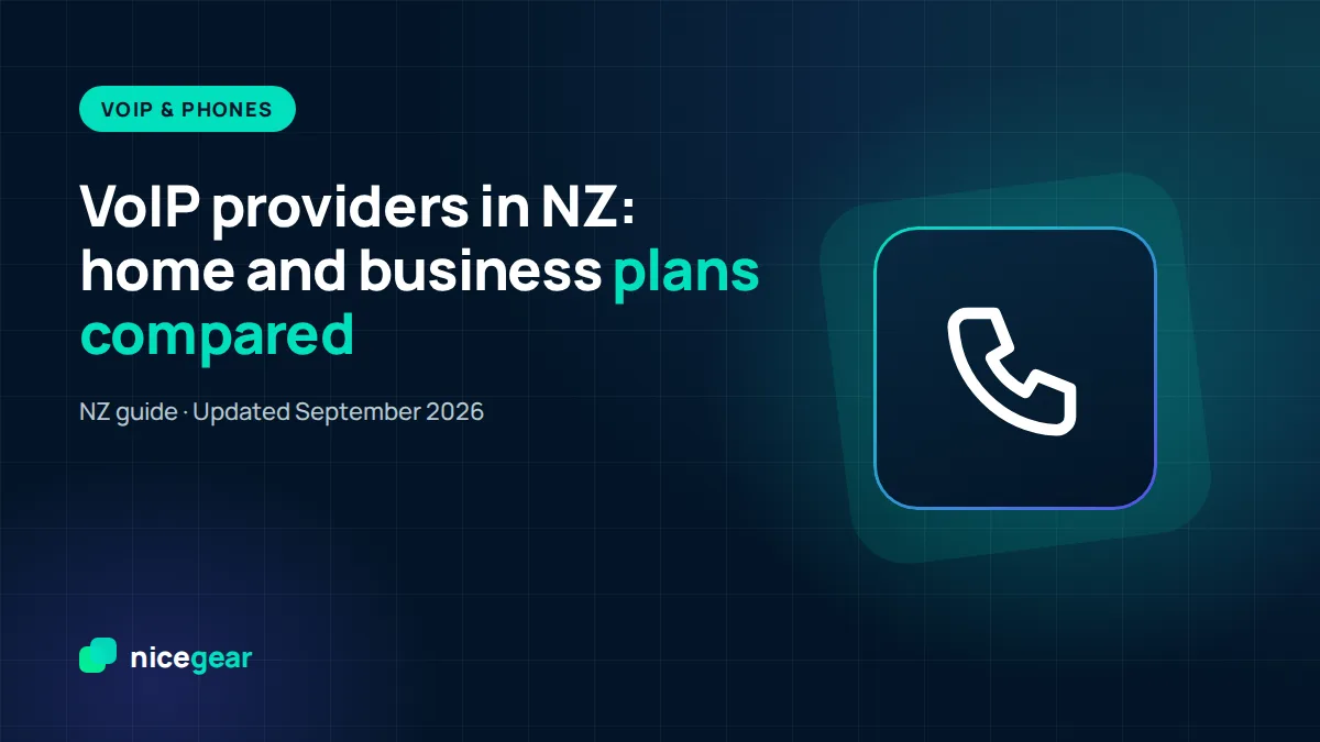 VoIP call routing illustration for New Zealand homes and offices